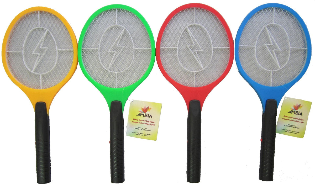 Battery-Powered Mosquito/Bug Zapper Racket, Assorted Colours O9O2 - product image 2