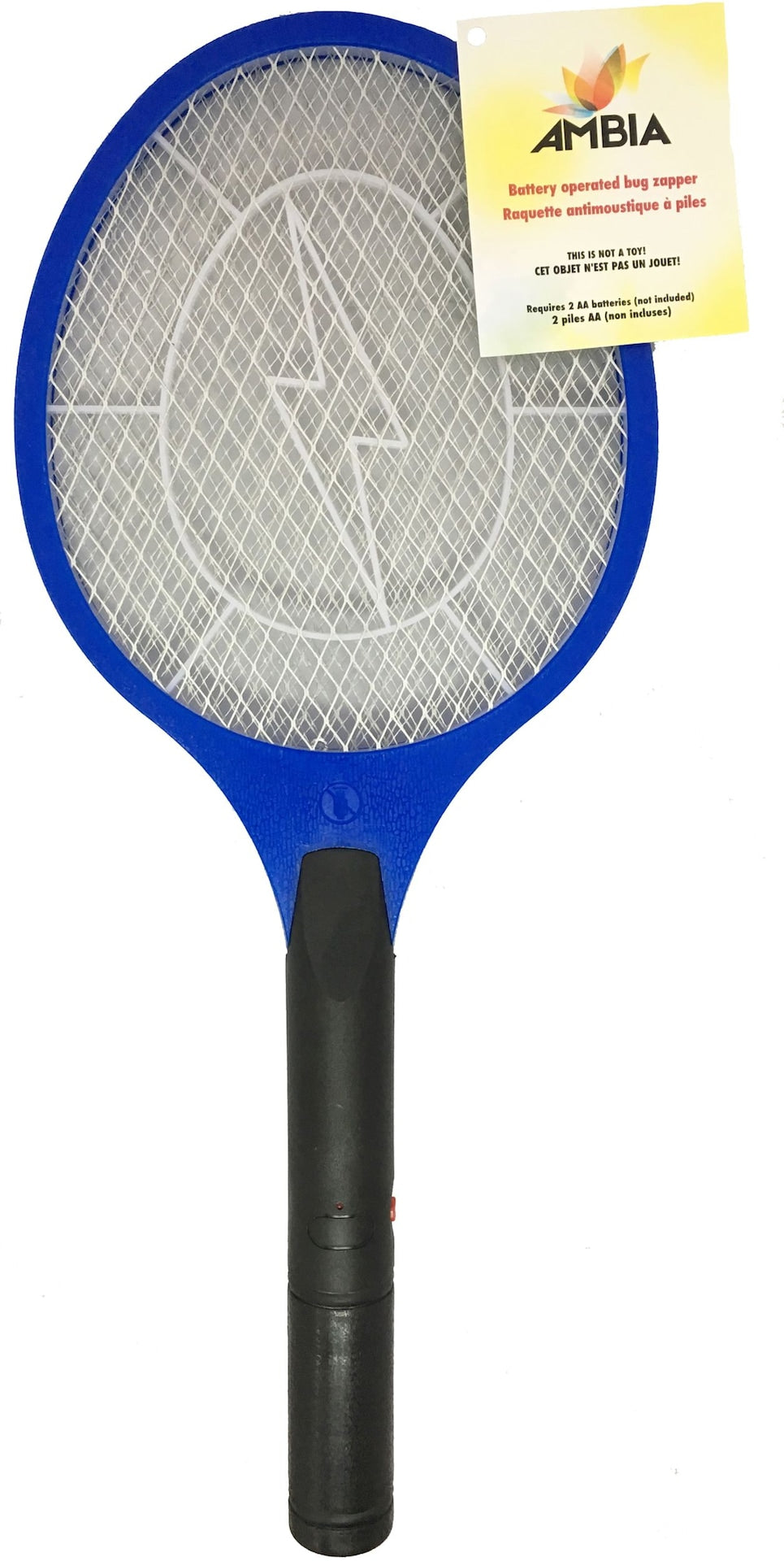 Battery-Powered Mosquito/Bug Zapper Racket, Assorted Colours O9O2 - product image 3