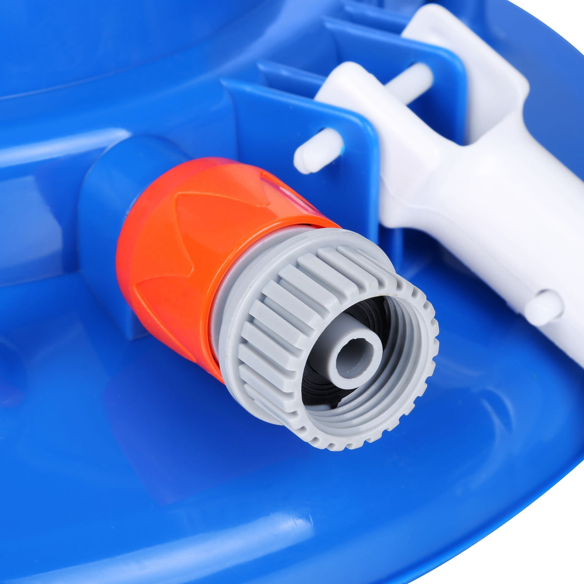 Pool Leaf Skimmer with Roller Wheels & Brushes, Garden Hose attachment I6D0 - product image 3