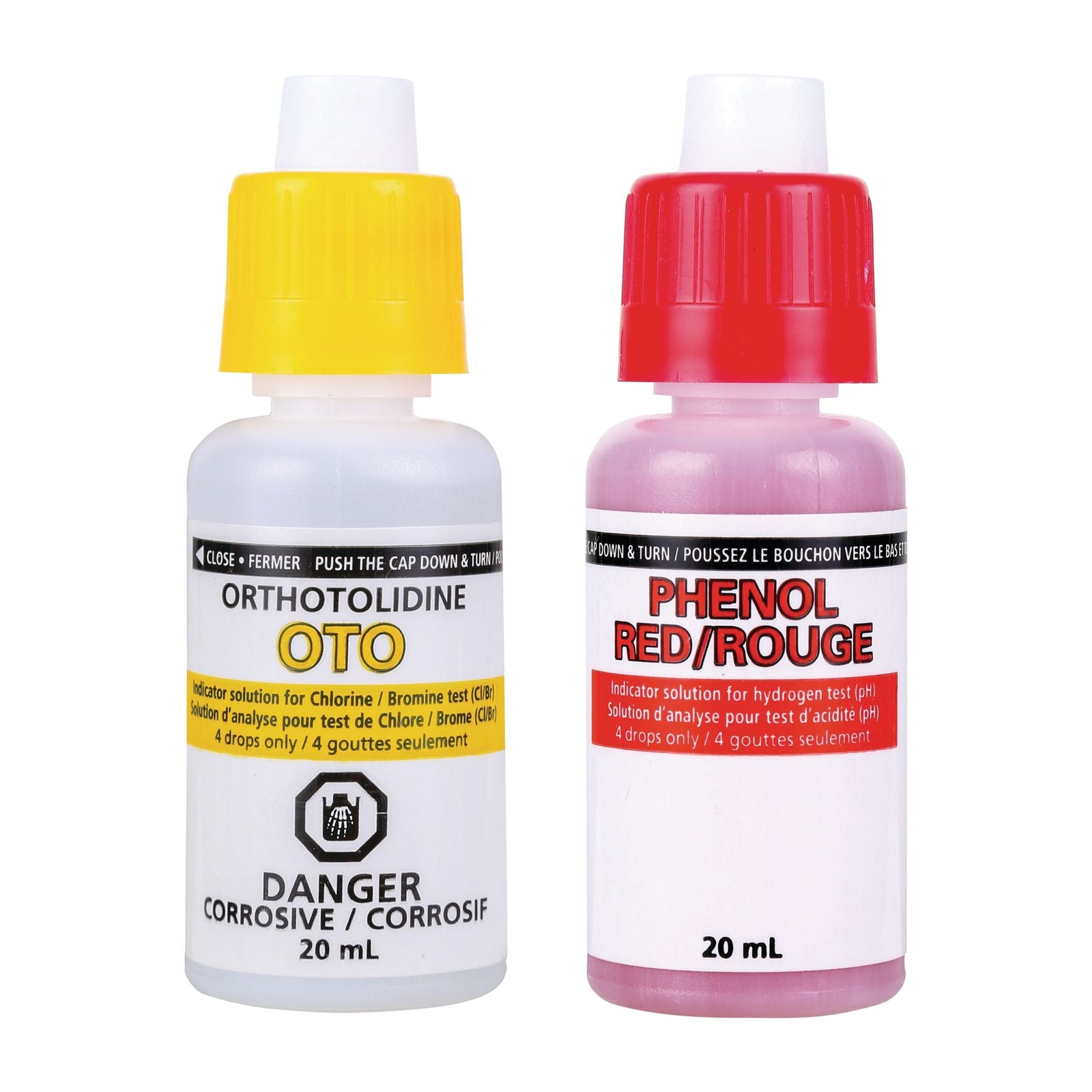 Test Kit OTO & Phenol Refill Bottles, 20-mL G0J4 - product image 1
