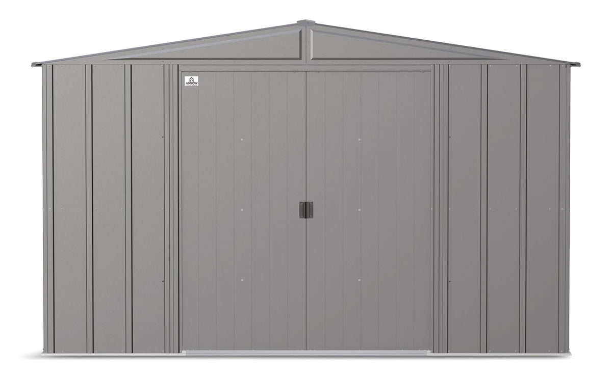 Classic Galvanized Steel Storage Shed, Charcoal, 10-ft x 8-ft B5G3 - product image 6