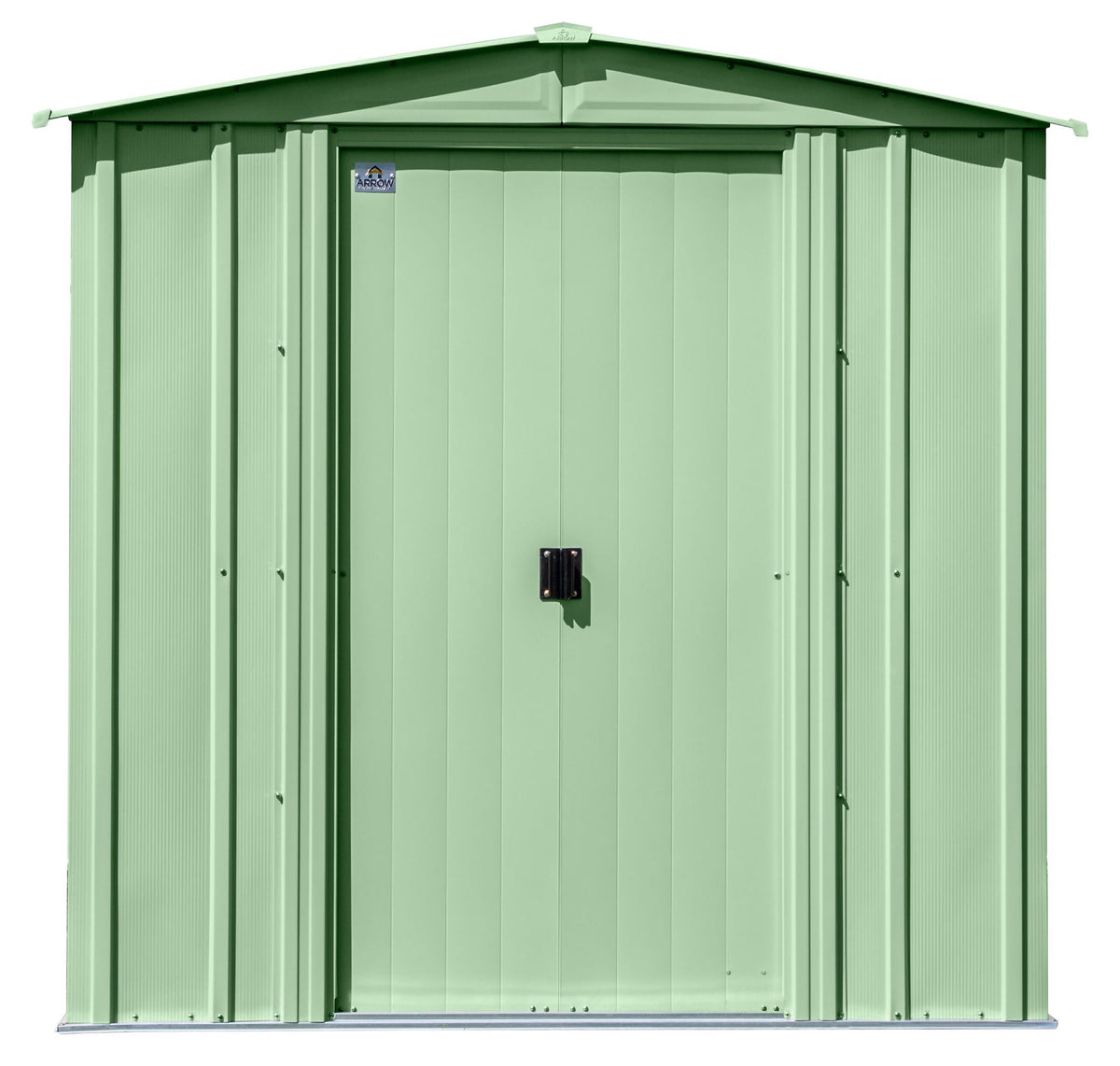 Classic Galvanized Steel Storage Shed, Sage Green, 6-ft x 5-ft C5W0 - product image 5