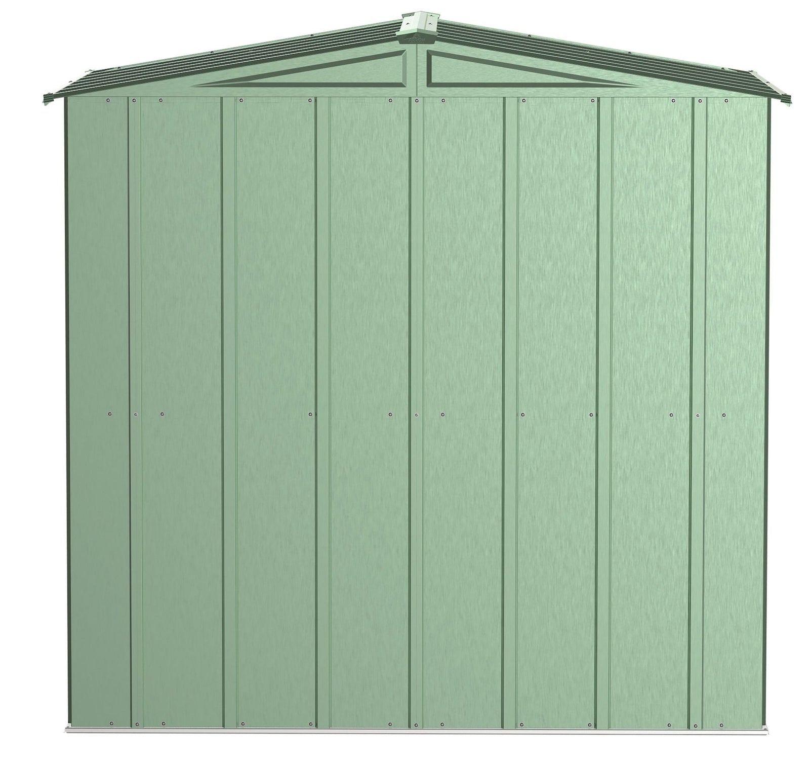 Classic Galvanized Steel Storage Shed, Sage Green, 6-ft x 5-ft I6Q6 - product image 8