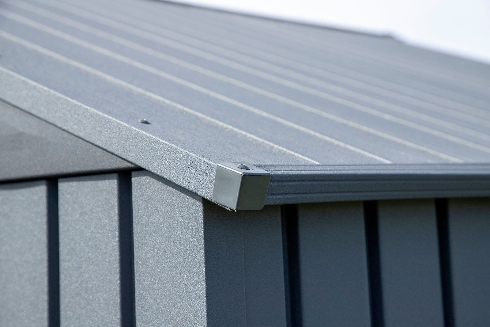 Elite Steel Storage Shed, Anthracite, 8-ft x 6-ft X4U5 - product image 6