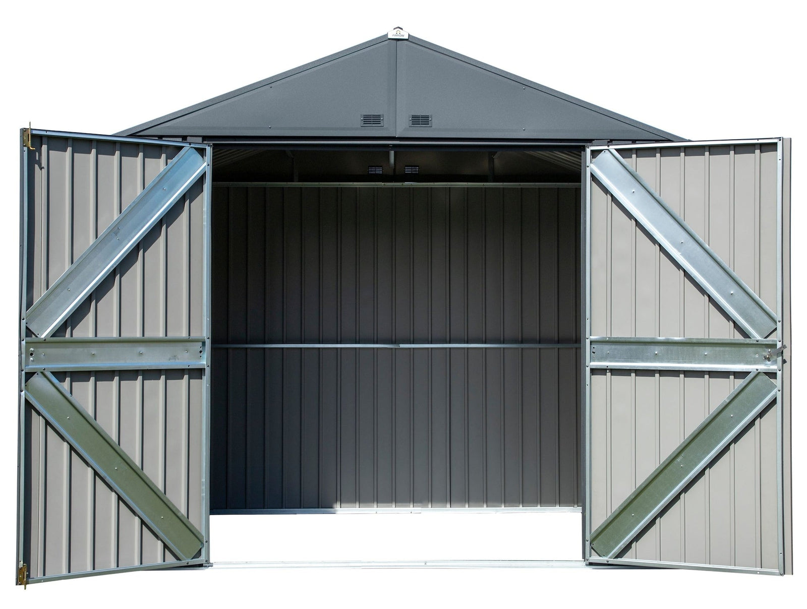 Elite Steel Storage Shed, Anthracite, 8-ft x 6-ft X4U5 - product image 8