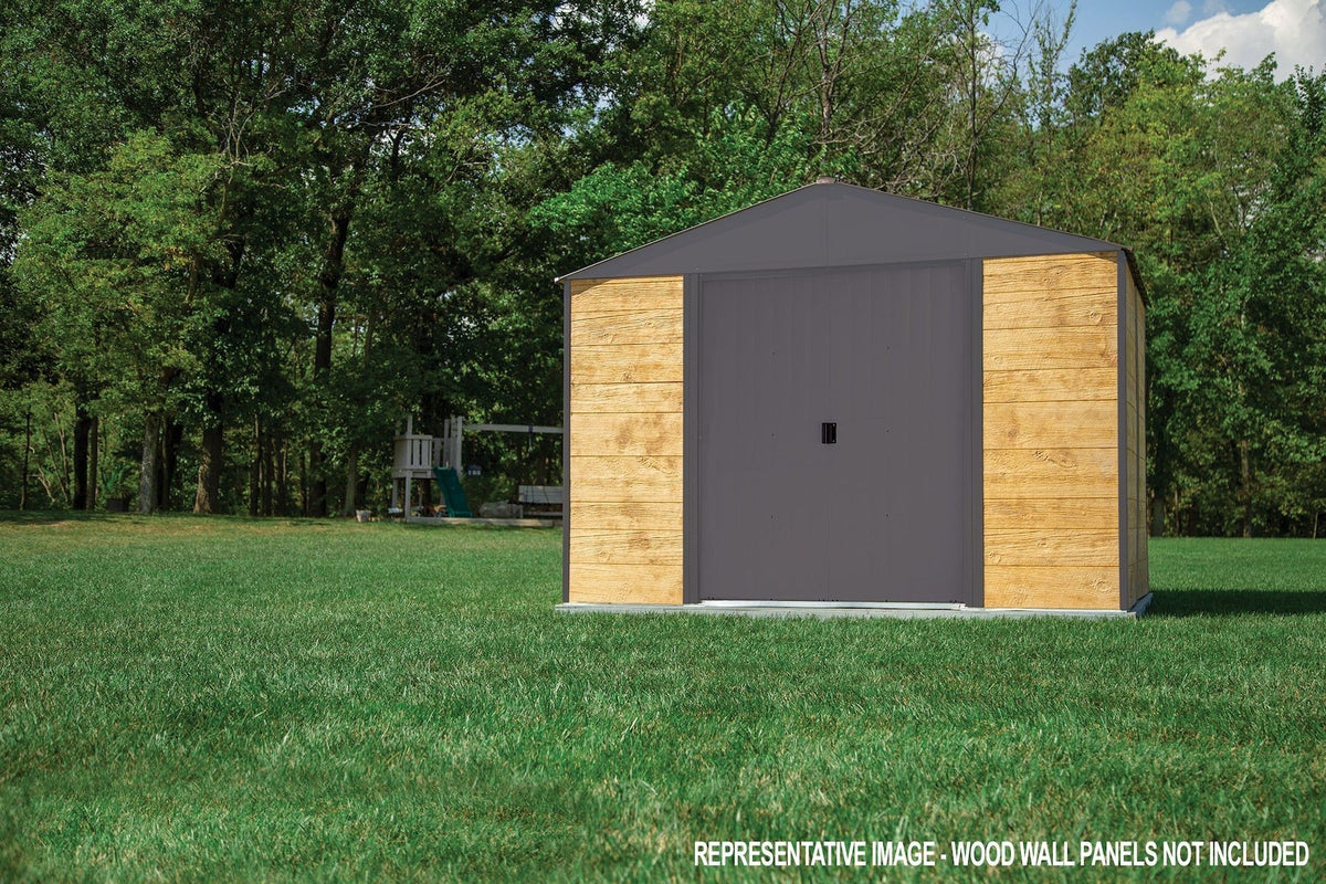 Ironwood Steel Hybrid Shed Kit, Anthracite, 8-ft x 8-ft B1T1 - product image 5