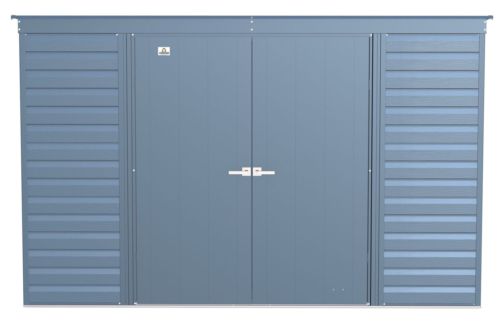 Select Galvanized Steel Storage Shed, Blue Grey, 10-ft x 4-ft R7X3 - product image 3