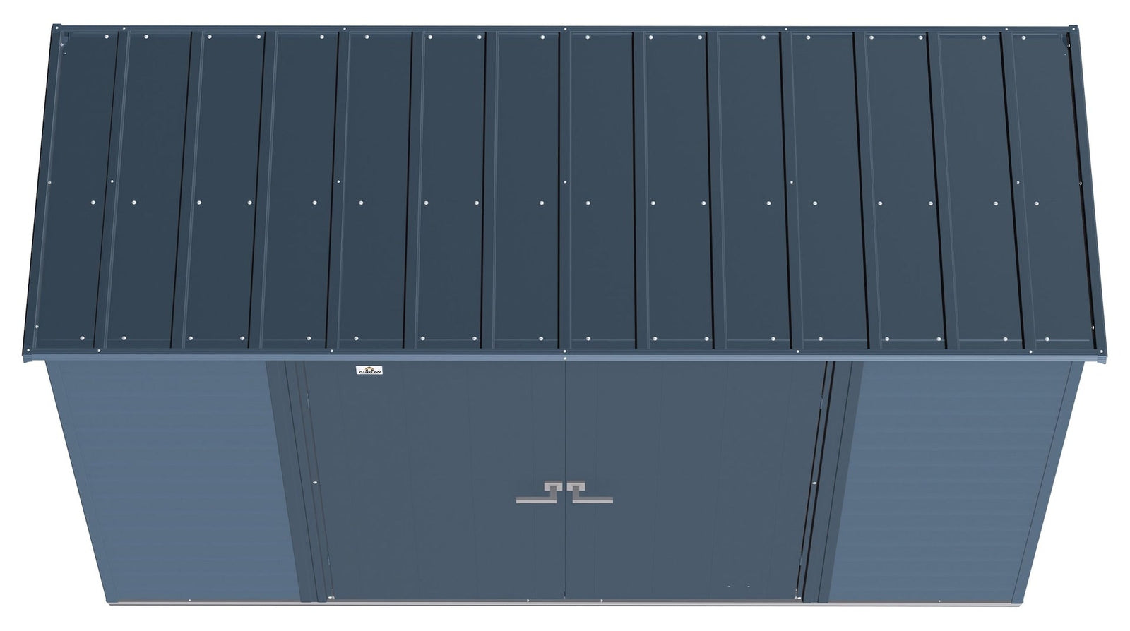 Select Galvanized Steel Storage Shed, Blue Grey, 10-ft x 4-ft R7X3 - product image 7