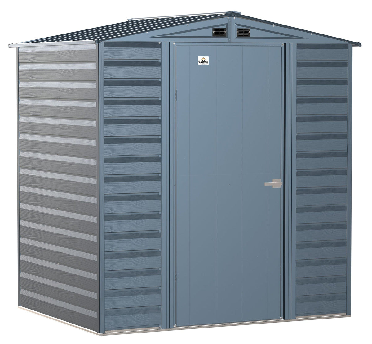 Select Galvanized Steel Storage Shed, Blue Grey, 6-ft x 5-ft G3I6 - product image 1