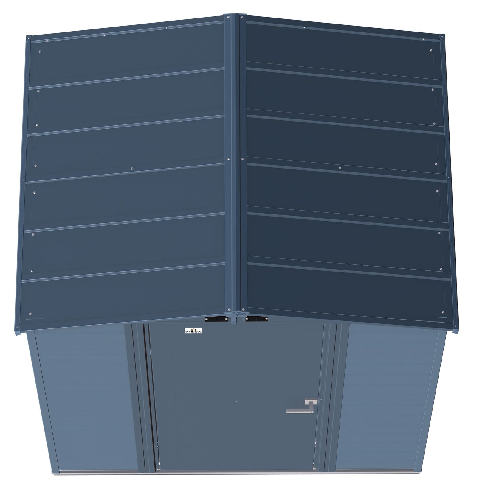 Select Galvanized Steel Storage Shed, Blue Grey, 6-ft x 5-ft G3I6 - product image 6