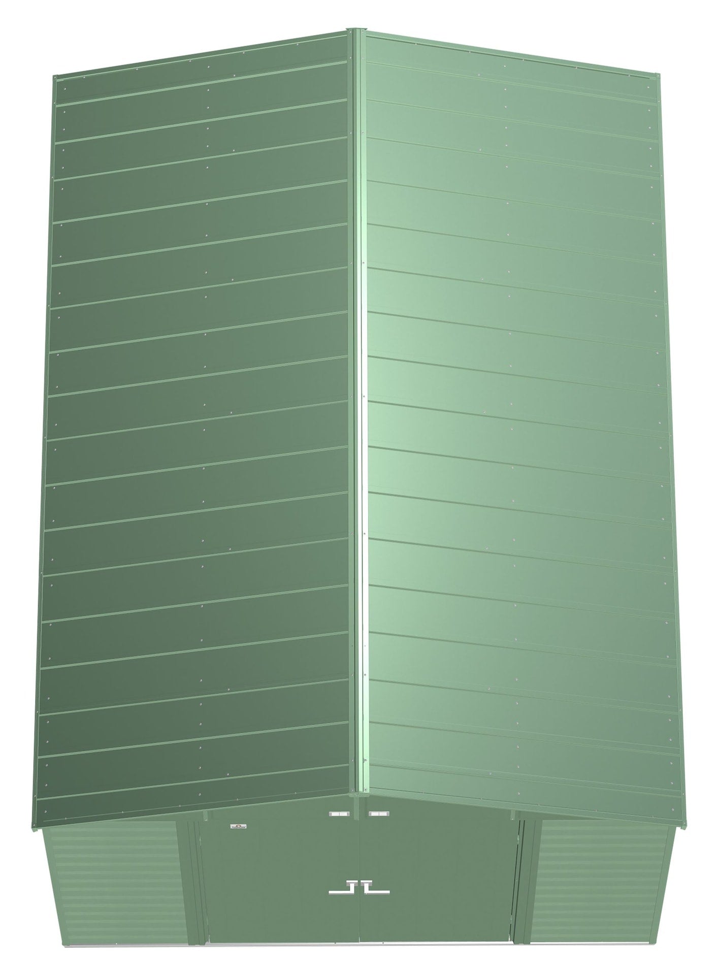 Select Galvanized Steel Storage Shed, Sage Green, 10-ft x 14-ft W9F0 - product image 7