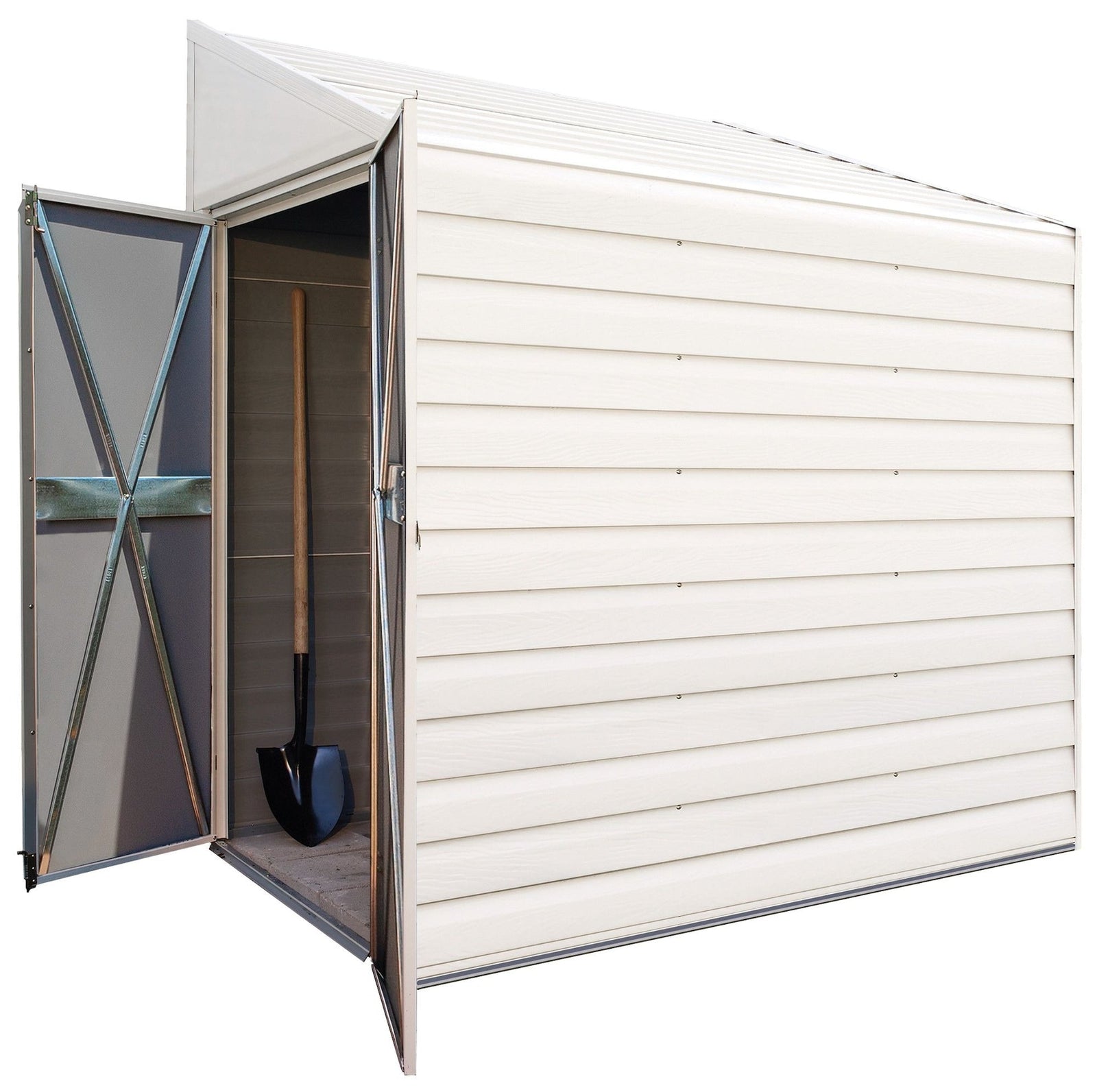 Yardsaver Electro Galvanized Steel Storage Shed, 4-ft x 10-ft N3R6 - product image 2