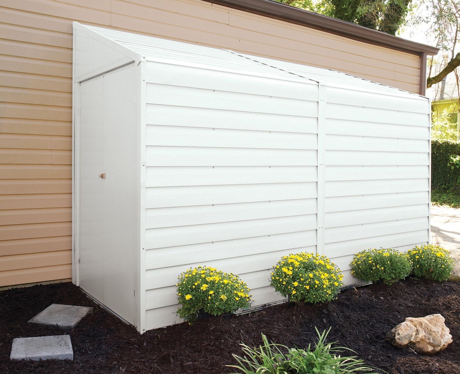 Yardsaver Electro Galvanized Steel Storage Shed, 4-ft x 10-ft N3R6 - product image 7