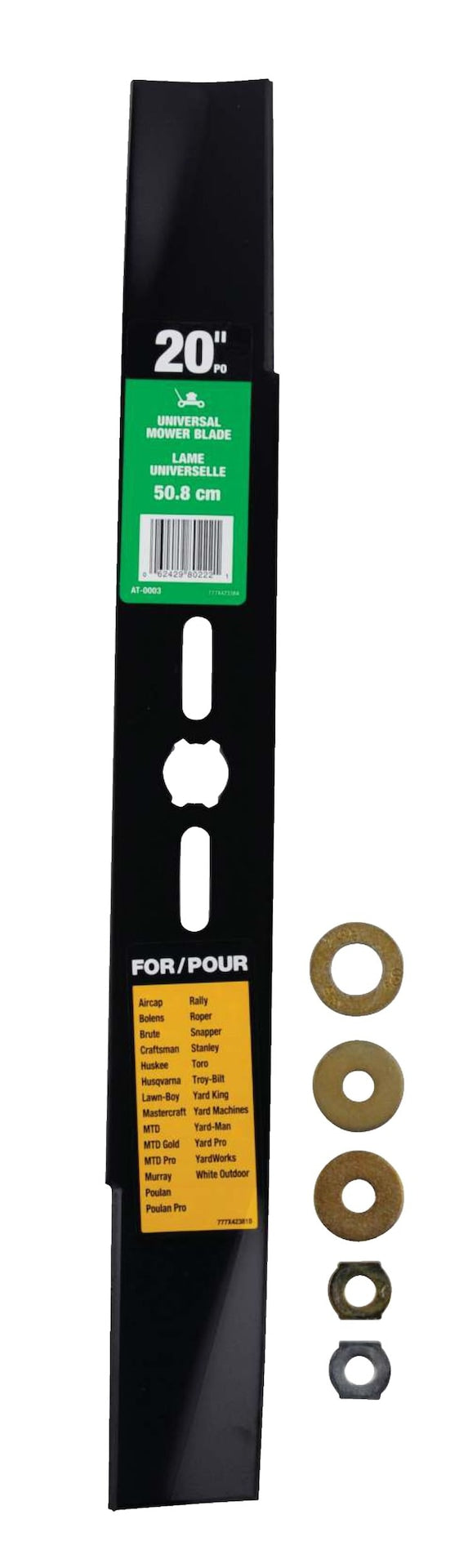 Lawn Tractor Two Replacement Blade Set, 42-in, Black B4G7 - product image 1