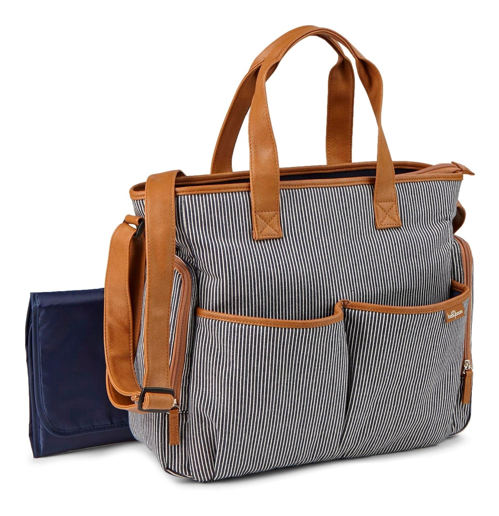Baby Boom Fashion Tote Diaper Bag with Changing Pad, Assorted M0V9 - product image 1