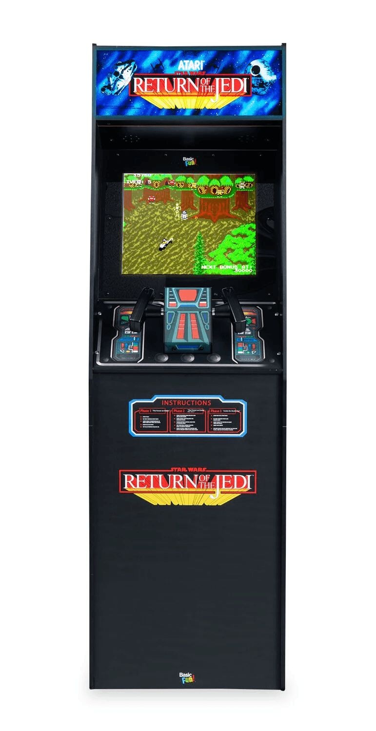 Basic Fun Atari Ultra Series Arcade Classics Cabinet for Home, Free Standing Game Machine with 3 Games Y7T6 - product image 1