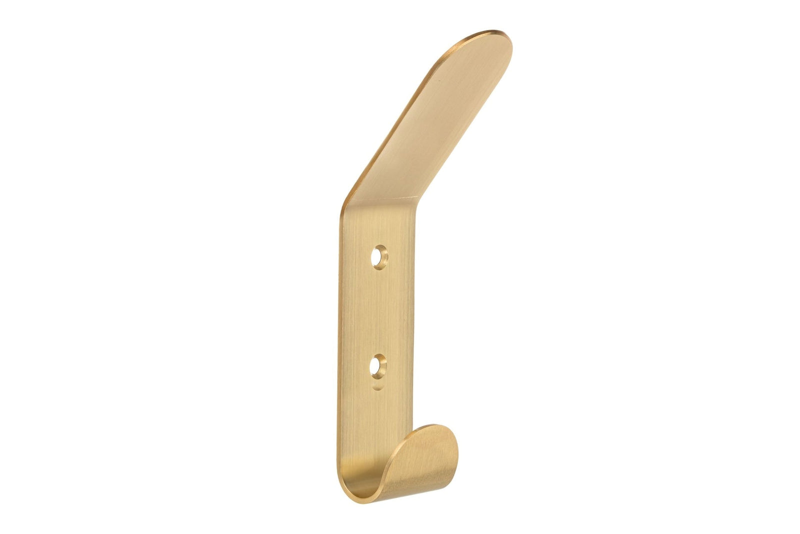 Metal Double Hook, Satin Brass R0P3 - product image 1