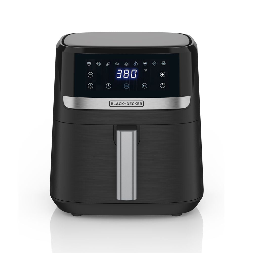 8-in-1 Digital Air Fryer with Non-Stick Cooking Basket, 6-qt R9E5 - product image 1