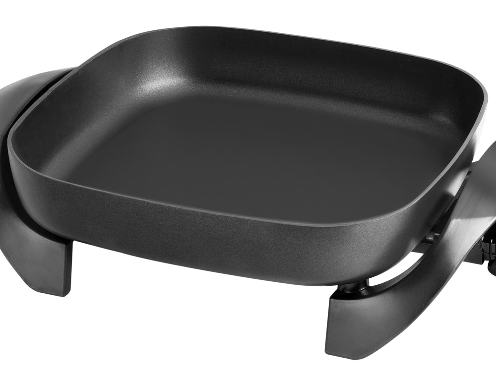 Family-Sized Non-Stick Electric Skillet, Black, 12x15-in O1B3 - product image 4