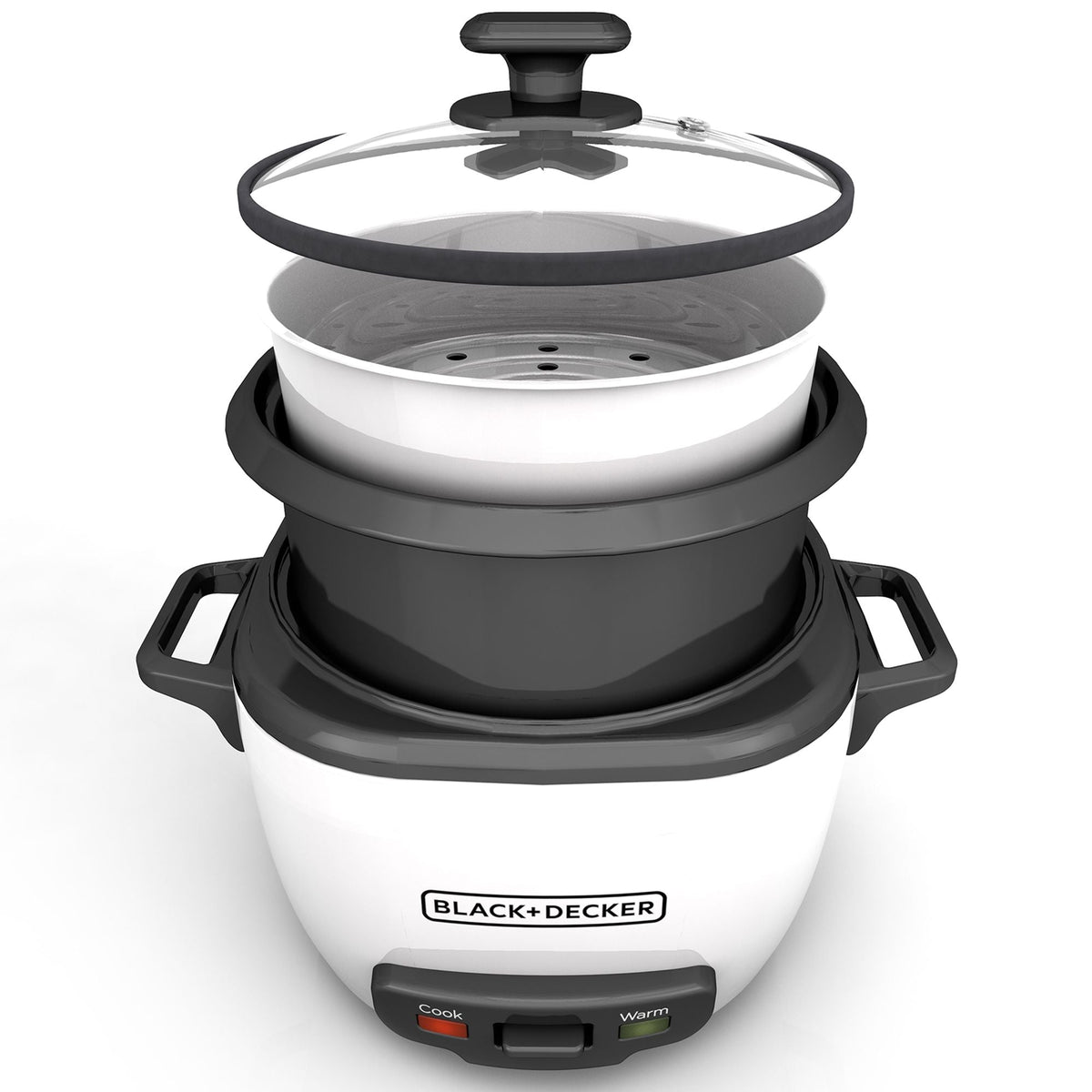 Non-Stick Rice Cooker & Steamer, 28 Cups C2F3 - product image 3