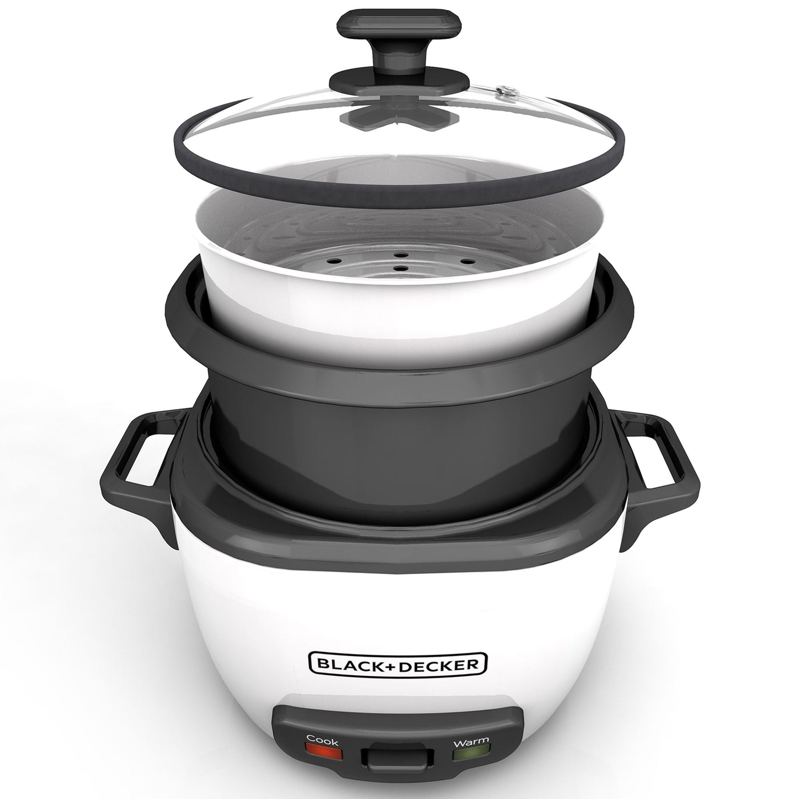 Non-Stick Rice Cooker & Steamer, 28 Cups Q1F5 - product image 3