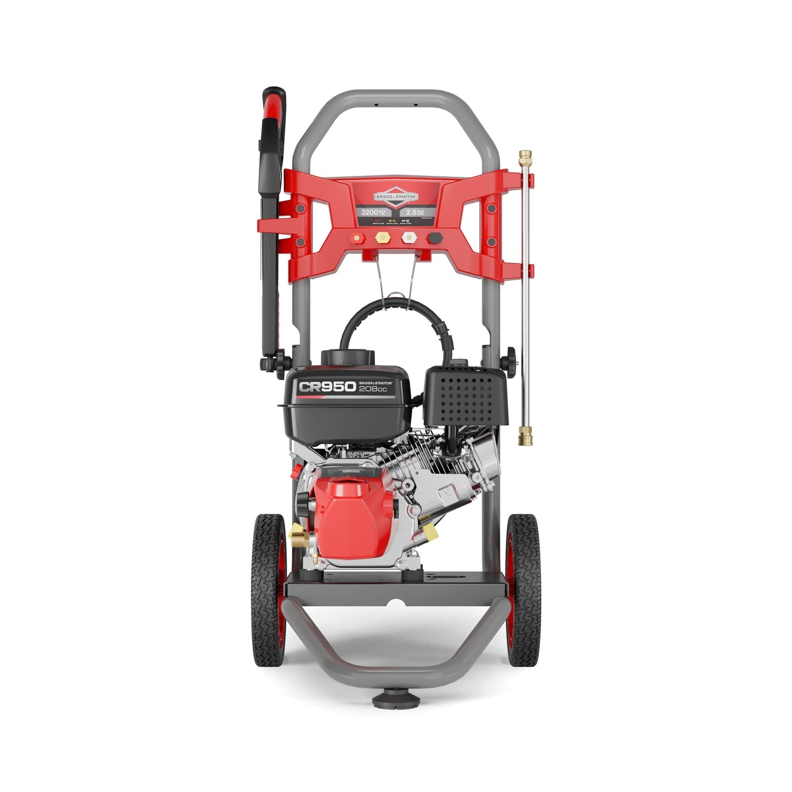 & Stratton 3200 PSI 2.5 GPM 208cc Engine Wheeled Gas Pressure Washer Q9G6 - product image 2