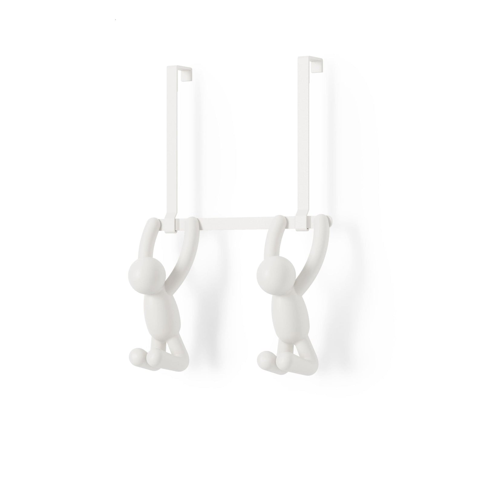 Over The Door Double Hook, White U6Z8 - product image 1