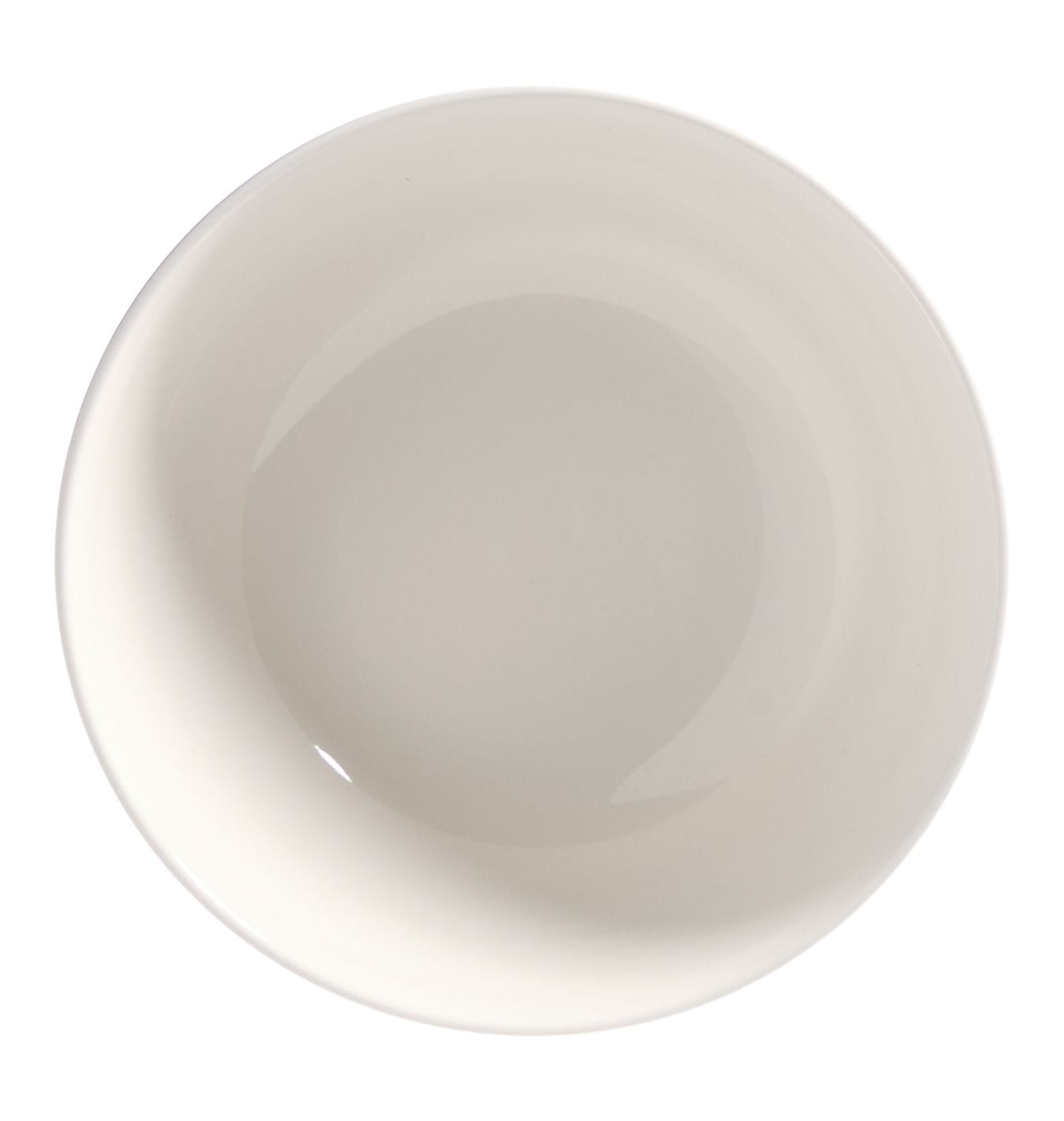 Highbury Ribbed New Bone Low Bowl, 1-pc, White M2V3 - product image 2