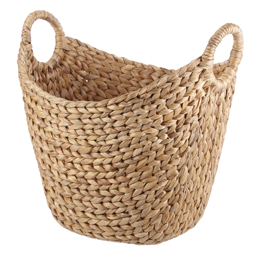 Tess Curved Hand Woven Storage Basket, 16 x 12 x 15-in E8F2 - product image 1