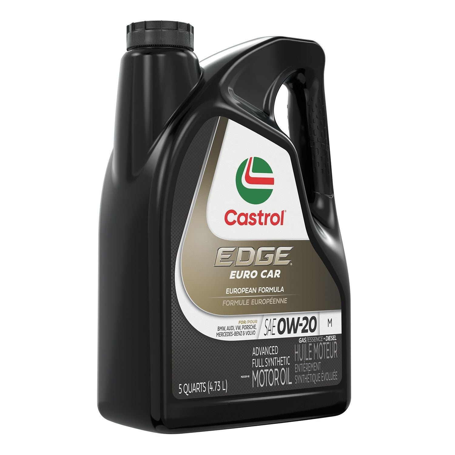 EDGE Synthetic Euro M 0W20 Motor Oil, 4.73-L E9H3 - product image 1