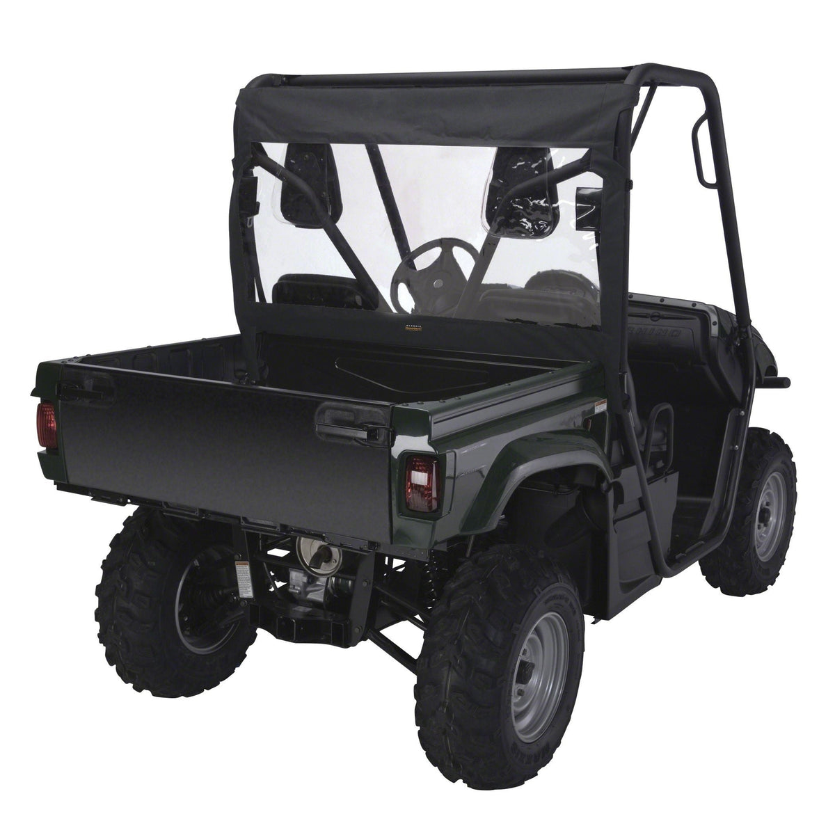 Classic Accessories 78637 QuadGear UTV Rear Windshield for Yamaha Rhino, Black B2C2 - product image 2