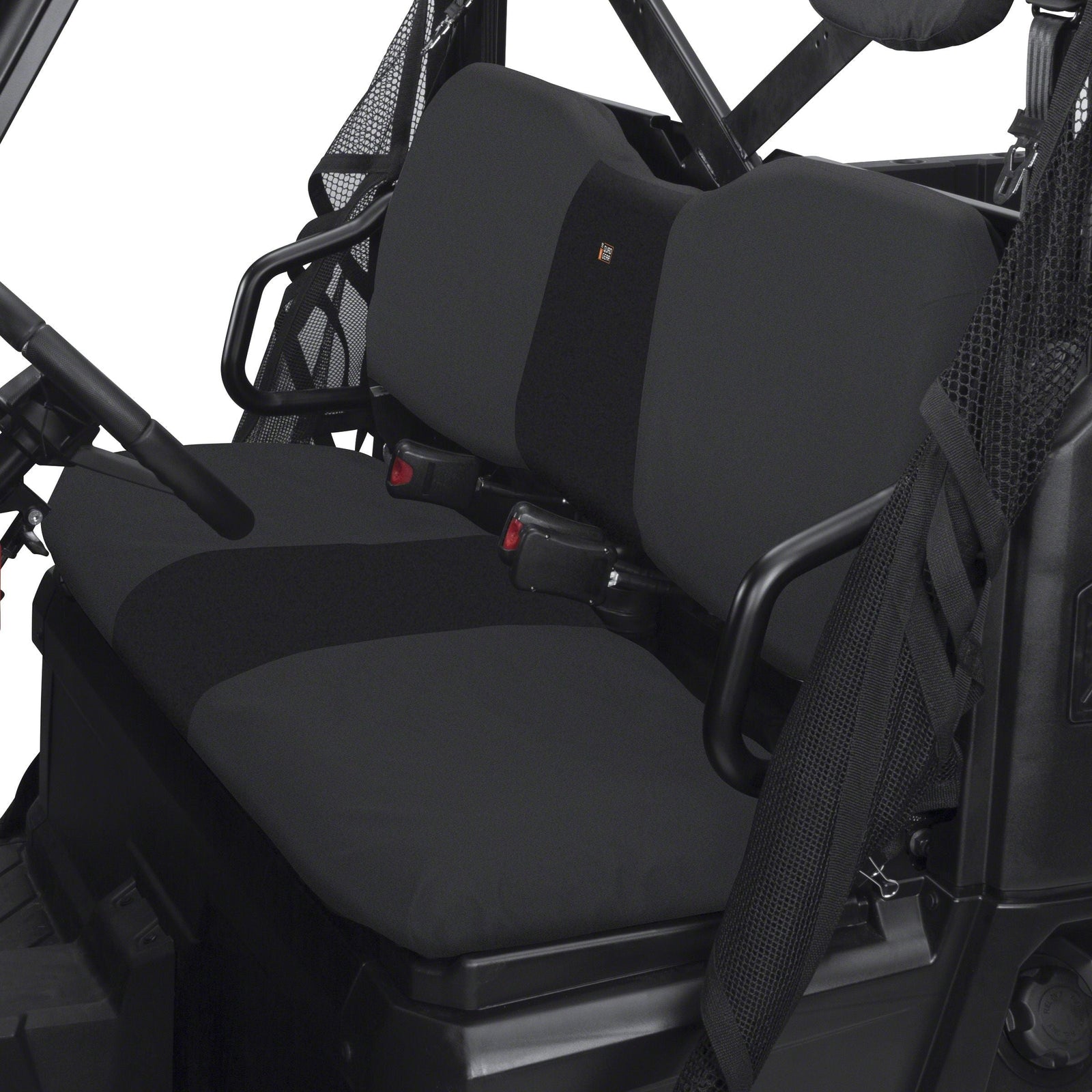 Classic Accessories QuadGear UTV Bench Seat Cover for Polaris Ranger XP/HD, Black M7J6 - product image 1