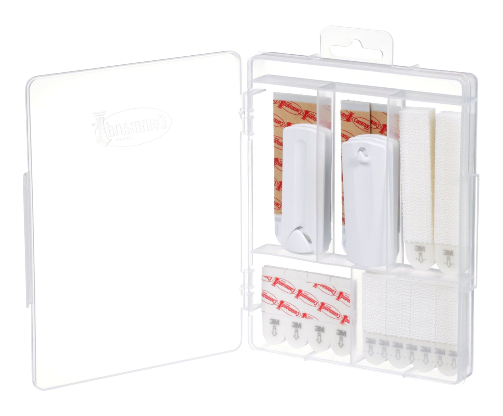 Picture Hanging Kit with Adhesive Strips, White, 50 Strips/Pack K3Z5 - product image 1