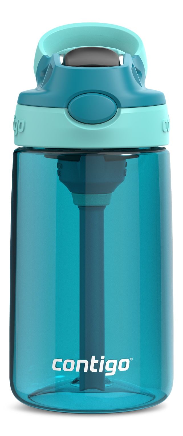 Aubrey Kids' Water Bottle, 14-oz, Juniper/Jade, with AUTOSPOUT Lid & Straw Y0D4 - product image 1