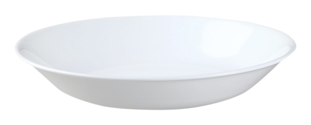 Glass Salad Bowl, 20-oz, White T6V0 - product image 1