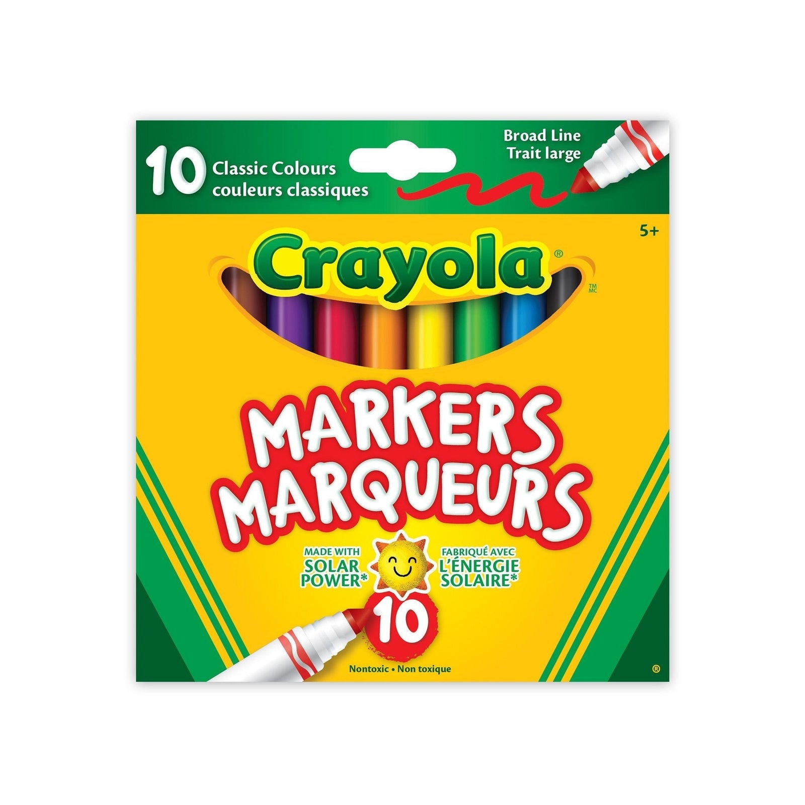 Broad Line Original Marker, 10 Pieces, Multicolour T7W8 - product image 1