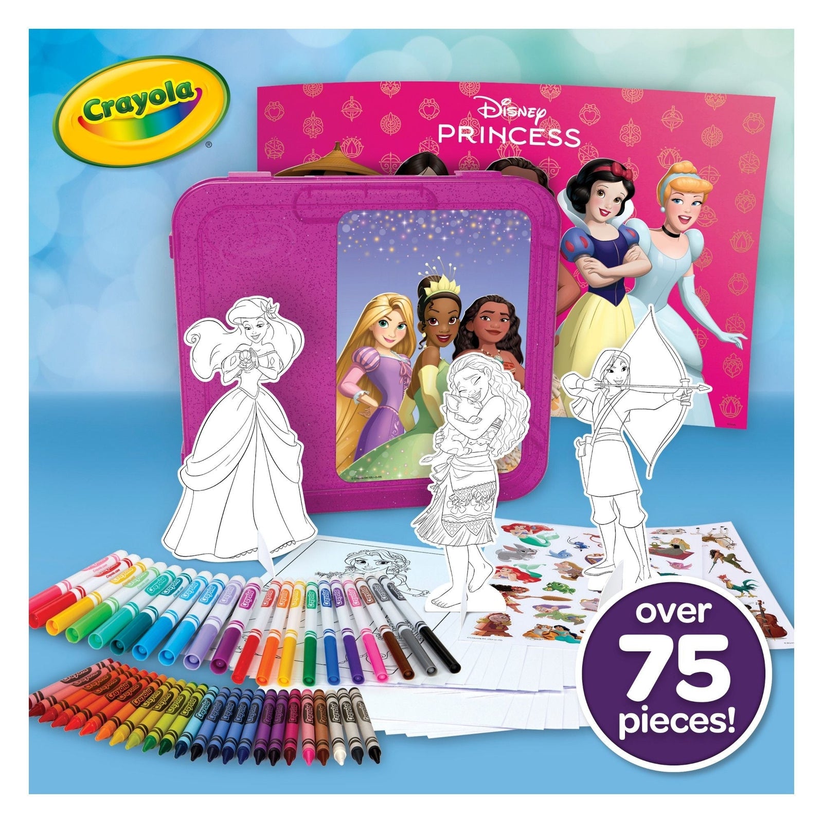 Case, Arts & Crafts Kit for Kids, 79-pc, Ages 5+ V8C4 - product image 1