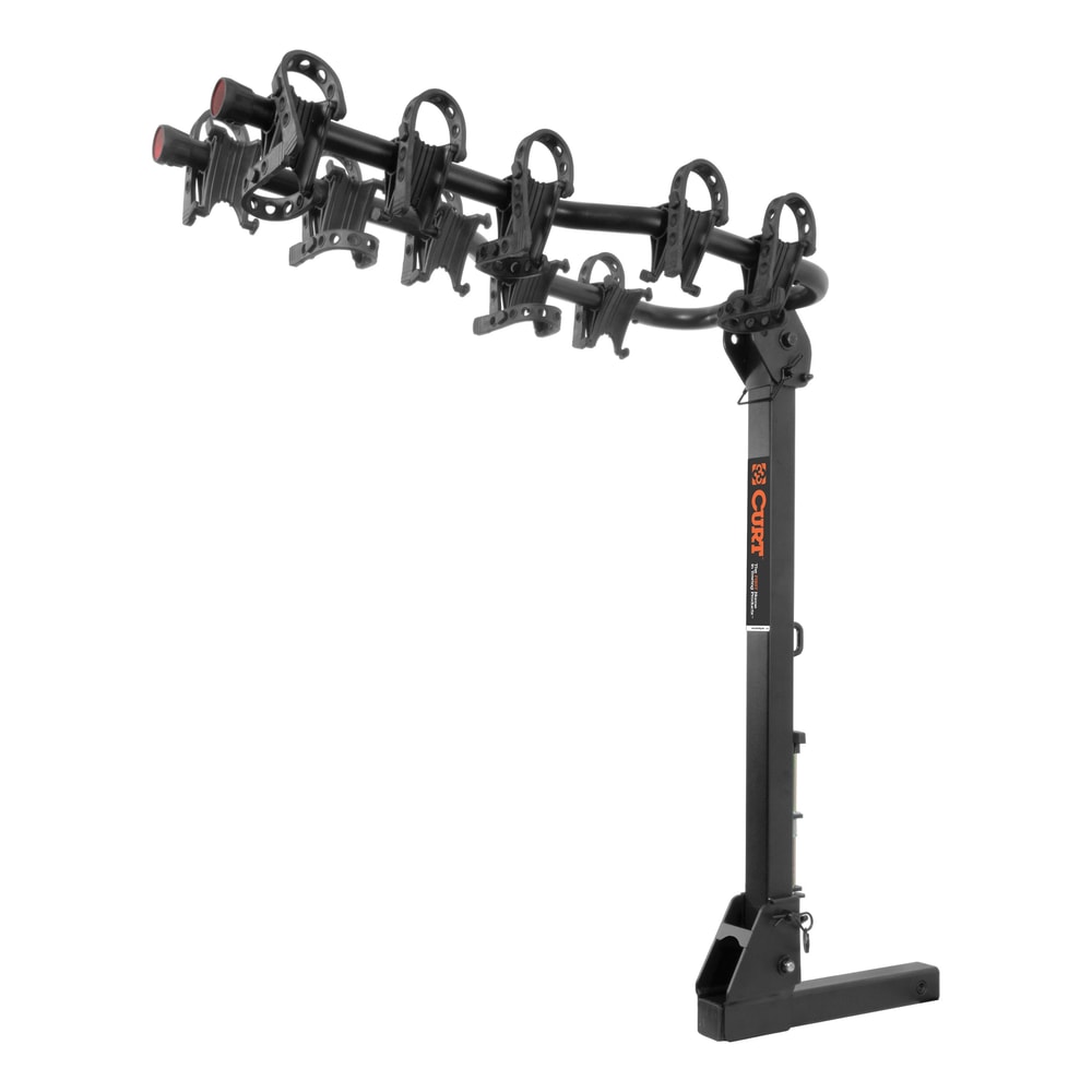 18065 Premium 5-Bike Two Arm Hitch Mount Bike Rack, Fits 2-in Receiver, Black C8Z6 - product image 1