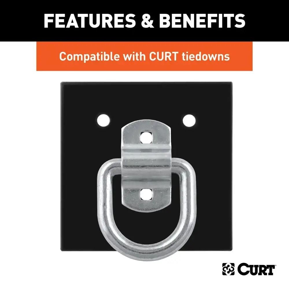83607 Tie-Down Anchor Backing Plate, 6-in X1G5 - product image 3