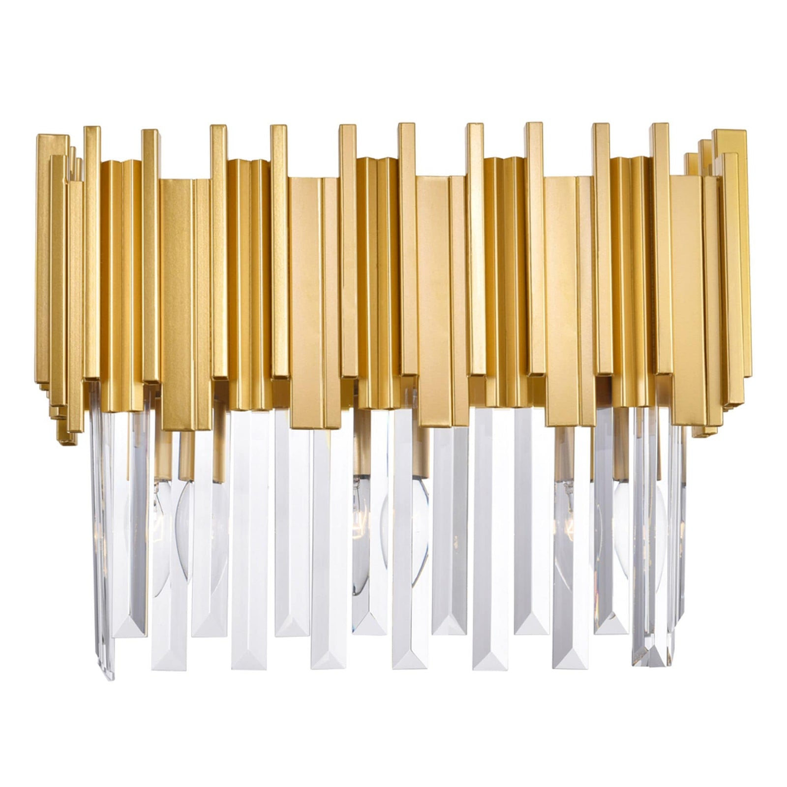 Lighting Deco 3-Light Medallion Gold Vanity Light Z6J6 - product image 1