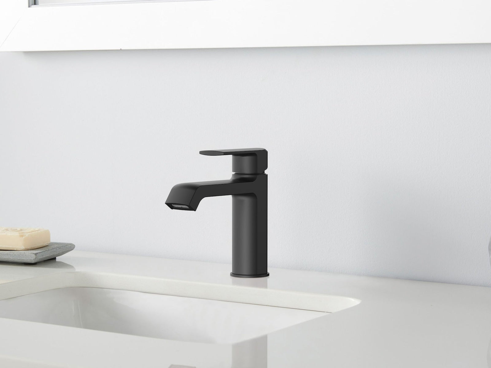 Karter 1-Handle Lavatory/Bathroom Sink Faucet, Lead-Free, Matte Black P1C0 - product image 3