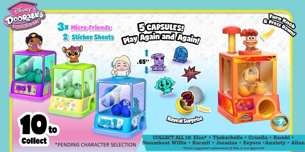 Doorables Whatcha Gotcha Claw Machine for Ages 5+, Assorted Contents F3K6 - product image 6
