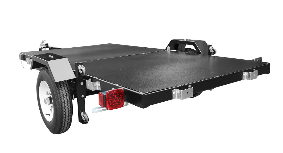DK2 4x8-ft Single-Axle Folding Utility Trailer with 2-in Ball Coupler L1N7 - product image 4