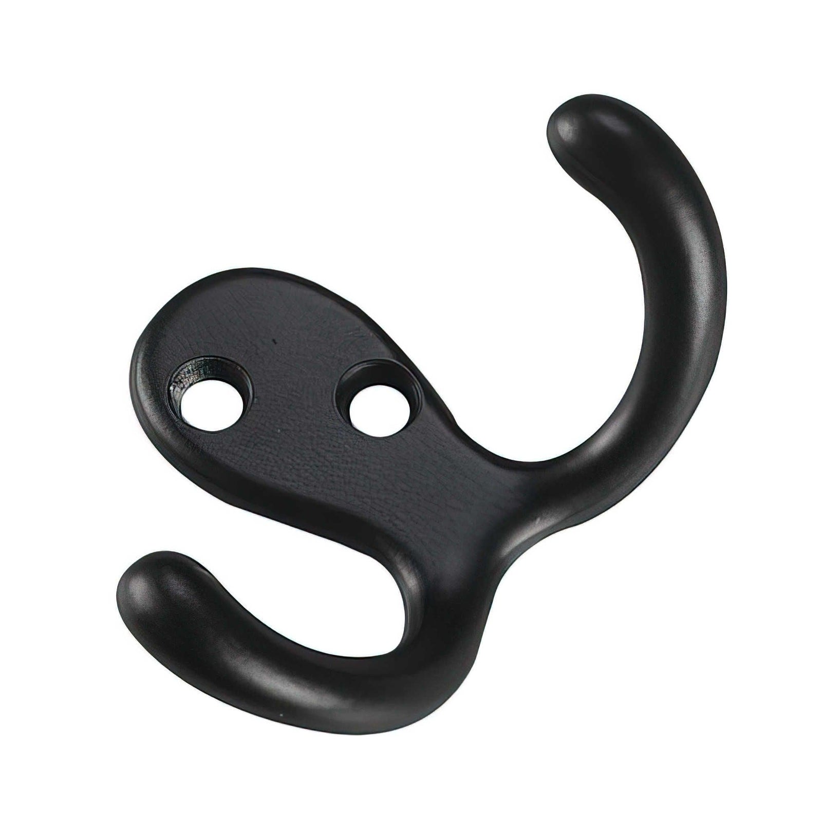 Double Wardrobe Hook, Matte Black, 4pk F8S3 - product image 1