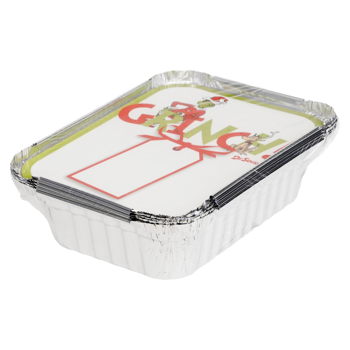Seuss Grinch Aluminum Containers with Lids, 5-pk Q8I3 - product image 1