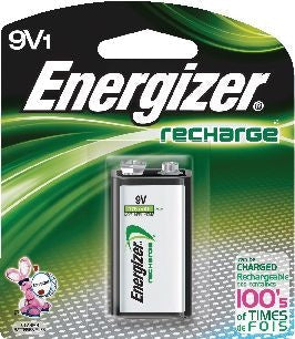 NH22NBP 1-pk 9V / 9 Volt 175 mAh NiMH Rechargeable Battery, Pre-Charged, All Purpose K2K4 - product image 1