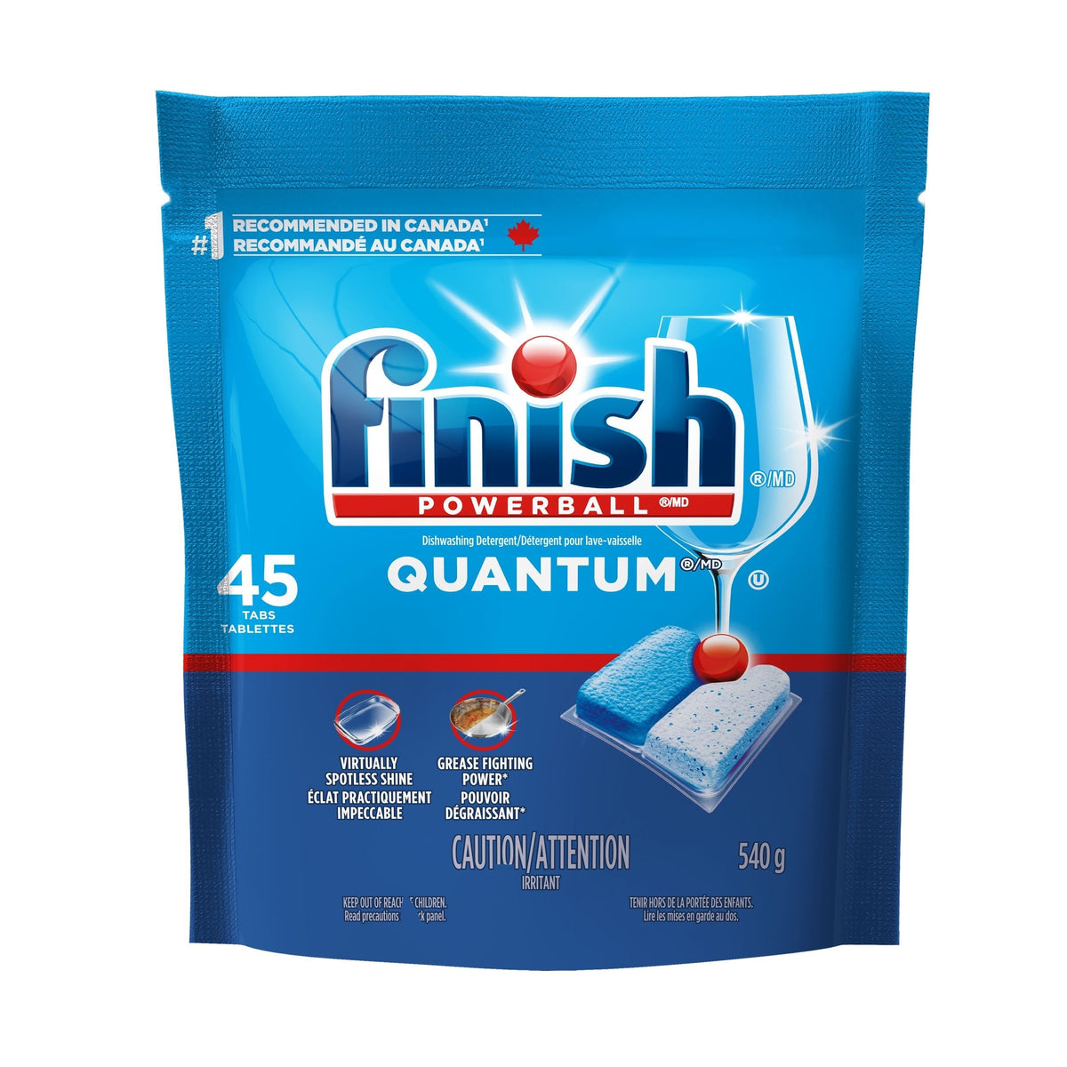 Quantum Max Shine & Protect Dishwasher Tablets, 45-ct A1X9 - product image 1