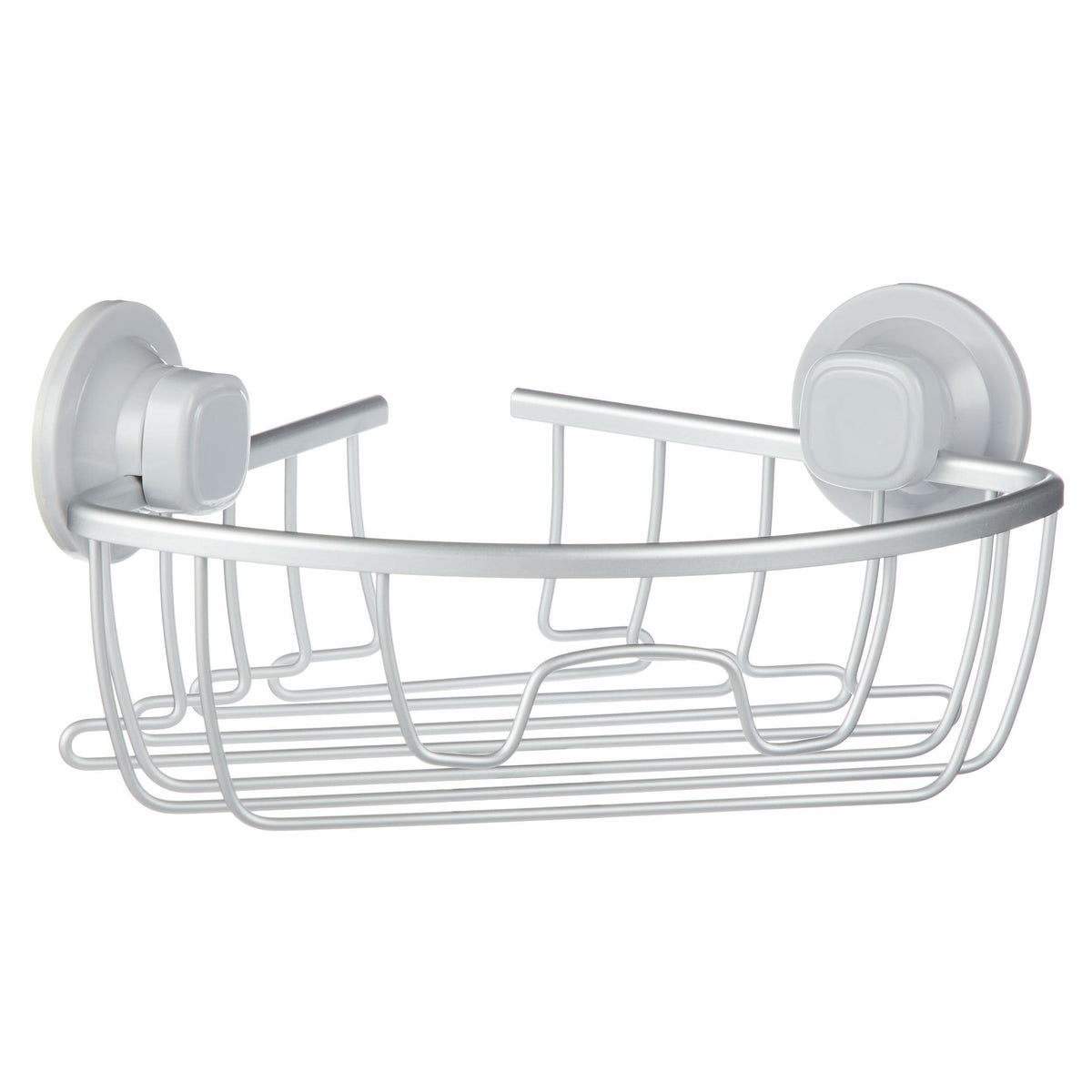 Aluminum Rust-Resistant Suction Corner Shower Caddy, 3-in x 10-in x 7.25-in I0S9 - product image 1