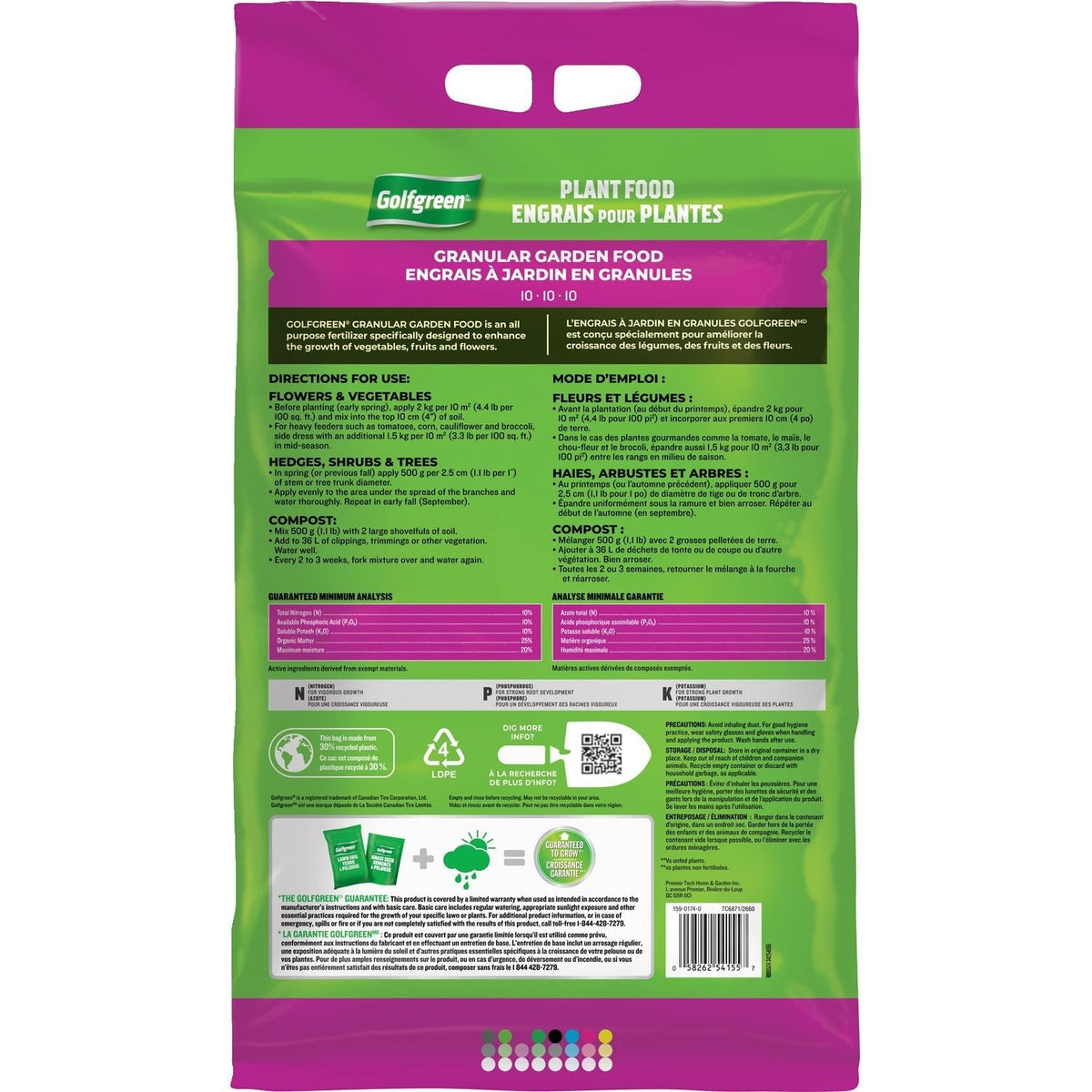 All Purpose Garden Fertilizer, 10-10-10, 5-kg E8C5 - product image 2