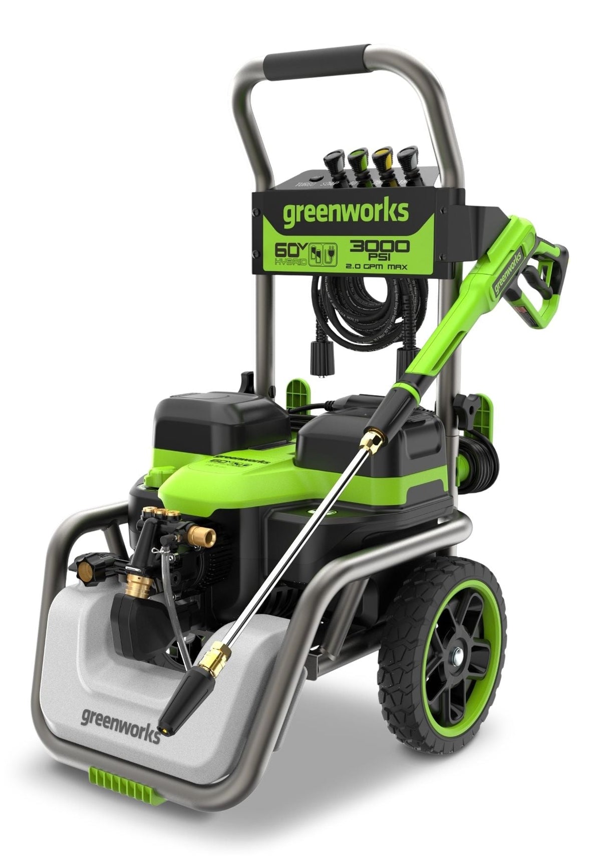 60V 3000PSI 2.0GPM Hybrid AC/DC Pressure Washer, Tool Only R1P0 - product image 1